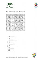 English Worksheet: Fichas primaria
