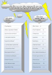 English Worksheet: Present Simple