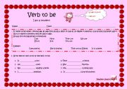 English worksheet: Verb to be