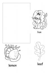 English Worksheet: Alphabet Decorating Pages L-R (set 3 of 4)