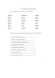 English worksheet: Placement Test 6th Form