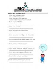 The 100 BIG fun extra exercises