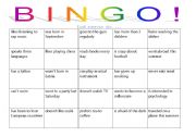 People Bingo! game for adults