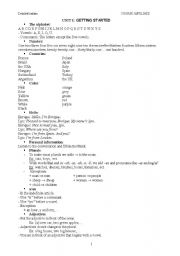 English worksheet: lesson plan lìelines