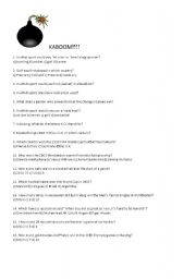 English Worksheet: Sports Quiz