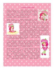 Fairytale series 5 ( Strawberry Shortcake)-Simple past tense