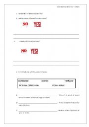 English Worksheet: Science part 1 