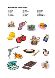 Food vocabulary