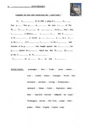 English Worksheet: A  Tragic   Anniversary - 9 / 11