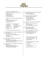 English worksheet: Jesus take the wheel - Carrie Underwood