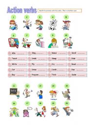 action verbs 