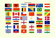English Worksheet: FLAGS