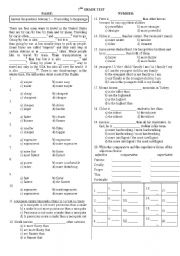 English Worksheet: comparatives,superlatives