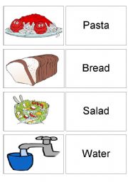 English Worksheet: Food domino