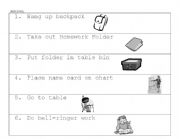 English Worksheet: Arrival 