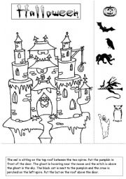 English Worksheet: Halloween