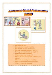 Caricature-based presentation on Health