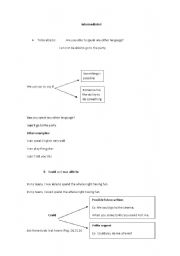 English worksheet: Modal Verbs