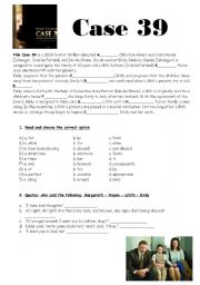 English Worksheet: case 39 -movie