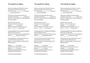 English Worksheet: song scieentist cold pay