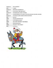 English worksheet: Nasrettin Hodja