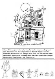 English Worksheet: Halloween