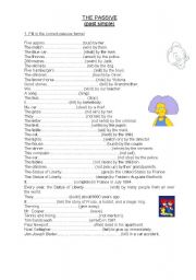 English Worksheet: Passive voice