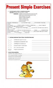 English Worksheet: Present Simple