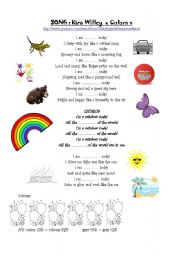 English Worksheet: kira Willey   colors