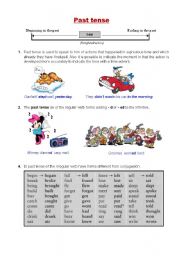 English Worksheet: Past Tense