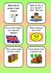 English Worksheet: TIME  TO SPEAK -TWO