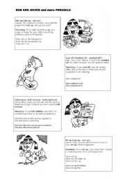 English Worksheet: PHRASALS in context 3/3, two pages