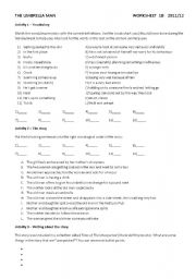 English Worksheet: Umbrella Man by Roald Dahl