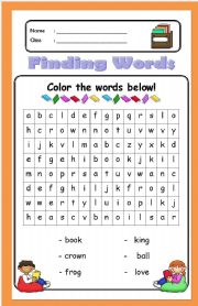 Finding Words