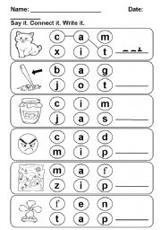 English Worksheet: phonics