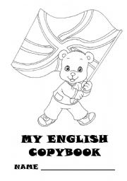 English Worksheet: copybook cover