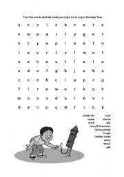 English worksheet: crossword 