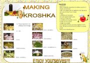 English Worksheet: Speaking: Making okroshka