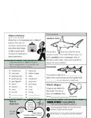 English worksheet: fish
