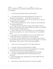 English worksheet: Leiningen vs. The Ants quizlet