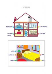 English Worksheet: bedroom