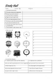 English worksheet: Basic English Exercise 08