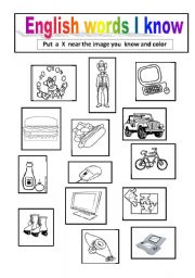 English Worksheet: International English