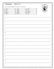 English Worksheet: Lets Write Sentences!