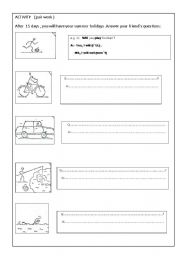 English worksheet: Future