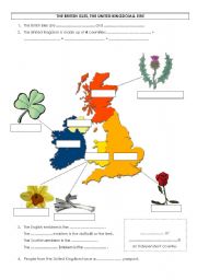 English Worksheet: The British isles