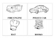 English worksheet: Occupations and their utensils