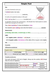 English Worksheet: past simple