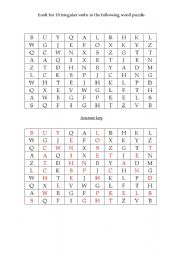 English Worksheet: Simple Past - Irregular Verbs 