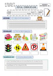 English Worksheet: colors